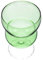 MUCKLILY Verrerie De Restaurant Verrerie Gobelets Vintage Verres à Cocktail Tasses En Verre Verres à Eau Avec Pied Tasse De Fête De Gobelet Gobelet Vert Un Verre Réutilisable