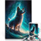 Handgeschwindigkeitswettbewerb Jack Russell Terrier Hund 2000 Teenager-Teile-Puzzle 70x100cm Geburtstagsgeschenke Geeignet ab 14 Jahren