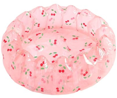 Piscine gonflable d'intérieur hors sol ronde avec anneaux supérieurs d'air pour bébé, piscine gonflable pour enfants, installation rapide