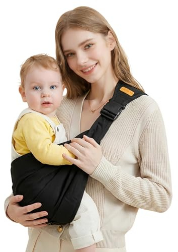 RAYNEAY Baby Sling Carrier, Toddler Carrier with Adjustable Shoulder Straps