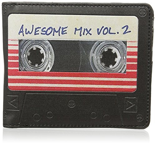 BATMAN Guardians Of The Galaxy Awesome Mixtape Geldbörse, Uni, für Erwachsene, Blau (Indigo), Blau (Indigo), 2x9.5x11.5 cm (W x H x L)