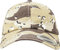 Flexfit Unisex Low Profile Camo Washed Cap Kappe, retro desert camo, Einheitsgröße