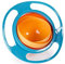 Aeromdale Baby Kid Futternapf Gerichte Spielzeug 360 Grad Drehen Nicht Ölpest Funny Creative UFO, Blau