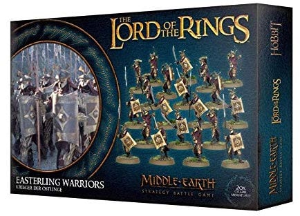 Games Workshop Warhammer Middle Earth - Easterling Warriors Black 99121464018