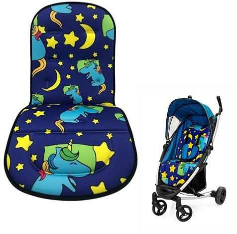 Mylemnyr Materassino passeggino universale, Riduttore passeggino, Cuscino neonato, Copriseduta passeggino, Cuscino passeggino