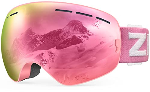 ZIONOR XMINI Kids Ski Goggles - Snowboard Snow Goggles for Boys Girls Youth