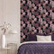 Fresco Pink Pandor Drama Floral Wallpaper | Timeless Pink Floral Wallcovering | Eco-Friendly Wallpaper