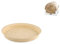 HABI GOLD - 4er-Set runde Kuchenformen aus antihaftbeschichtetem Papier, Formenset aus recyclebarem, natürlichem, biologisch abbaubarem, widerstandsfähigem Material, Durchmesser 23 cm - Beige