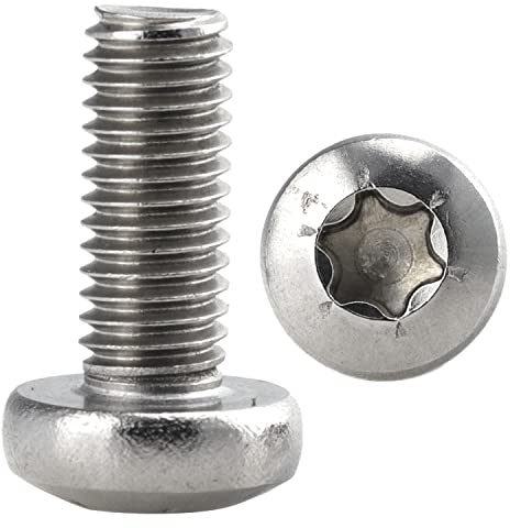 FASTON® Linsenkopfschrauben M5x16 InnensechsrundTX - T25 DIN 7985 Edelstahl A2 V2A (5 Stück) Linsenkopf Schrauben Gewindeschrauben Vollgewinde (ISO 7045)