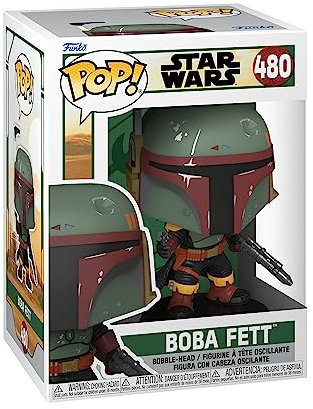 Funko Pop! Star Wars: Book of Boba Fett - Vinyl-Sammelfigur - Geschenkidee - Offizielle Handelswaren - Spielzeug Für Kinder und Erwachsene - Movies Fans - Modellfigur Für Sammler und Display