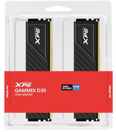 DIMM 64 GB DDR4-3200 (2x 32 GB) Dual-Kit (schwarz, AX4U320032G16A-DTBKD35, XPG Gammix D35, INTEL XMP)