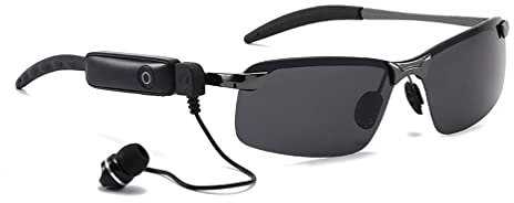 SMSOM Audio Sunglasses with Bluetooth Connectivity, Smart audio polarized sunglass lenses