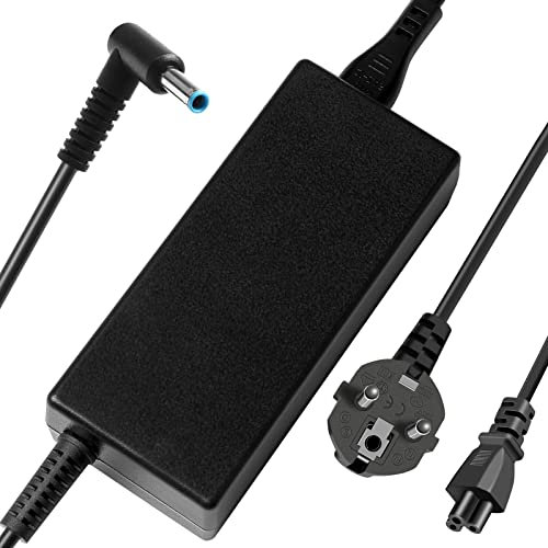 ARyee 19,5V 3,33A 65W Cargador de portátil para HP Stream Pavilion Elitebook Chromebook, Cable de Carga AC (4,5 * 3,0mm)