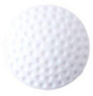 Homeriy 1PC Golf Ball Styling Rubber Anti-collision Mat Table Corner Protection Pad Round Wall Protector Self Adhesive Door Handle Bumper Guard Stopper White