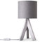 Paco Home Tischlampe Nachttisch Deko Wohnzimmer Leselampe Tischleuchte Nachttischlampe Schlafzimmer E14 Fassung Stoff Lampenschirm Mit Schalter Holz