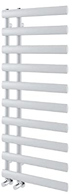 Go Bathrooms Denver White Towel Radiator 1610 x 500 Heated Towel Rail Vertical Designer Bathroom Radiator Heated Ladder Rail Central Heating