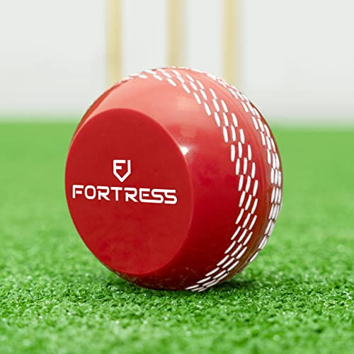 FORTRESS Technique Cricket Training Ball - Packs of 1 or 6 (Pack of 1)