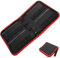 DOITOOL Small Hand Tool Organiser ： Drill Bit Storage Box ，Storage Case for Electric Drill Zipper Bit Tool Pouch Cloth Bag Container (228 * 175 * 45mm)