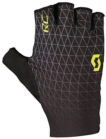 Scott RC Junior Kinder Fahrrad Handschuhe kurz schwarz/gelb 2024: Größe: XL (7)