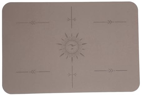 Nähmaschinenmatte, Rutschfest, Reduziert Lärm und Vibrationen, Perfekter Schutz, Näh-Dämpfungsmatte für Quilt-Nähbegeisterte (Dunkelbraun)