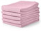 PAMEX Paños Reutilizables Trapos de Limpieza Cocina Cristales Vidrios Coche Resistencia Bayeta Cristales Alta Absorción Bayetas Cocina Bayeta Microfibra Set 5 Unidades 35x38 cm Rosa