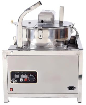 RUNZE765Z Máquina de Palomitas Máquina de Palomitas de maíz, calefacción electromagnética, máquina Comercial de Palomitas de maíz a Gas, máquina de Palomitas de calefacción eléctrica Palomitero