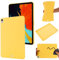 BRAND SET Cover per Apple iPad Air 13 (2024),Custodia Silicone Liquido con Rivestimento in Tessuto in Microfibra Custodia Soft Touch per Apple iPad Air 13 (2024)-Giallo