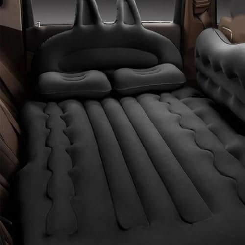 AcarKing Luftmatratze Auto Kompatibel Mit Auto, SUV, MPV, Auto, Aufblasbare Reisematratze, Bett, Rücksitz, Multifunktionales Sofakissen, Outdoor-Camping-Mattenkissen, 139,9 X 89,9 cm(2)