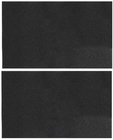 Lot de 2 filtres en mousse de rechange pour climatisation - Filtre en mousse AC - Lavables, flexibles et efficaces - Pour climatisation - 60,96 x 38,1 x 0,63 cm