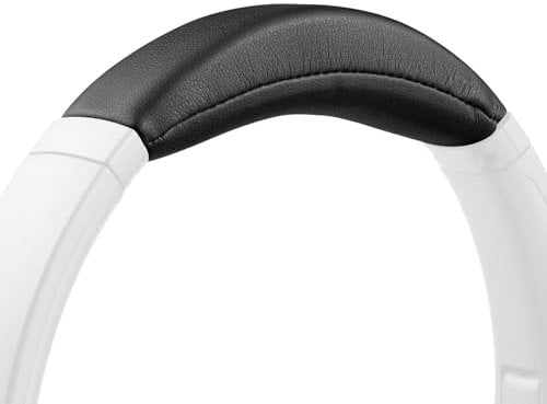 SOULWIT Protein Leather Headband Cover for Sony WH-XB900N Wireless Noise Canceling Headphones (Do Not Fit WH-XB910N), Replacement Headstrap Pad Repair Part - Black