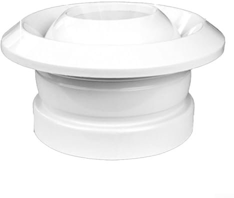 Ventilación de aire acondicionado redonda ABS estética y práctica para diversos entornos (200)