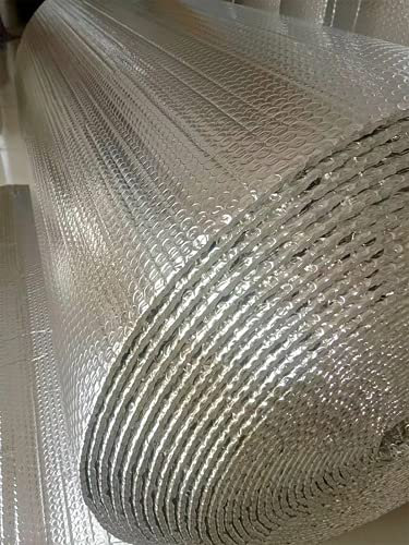 Aluminiumfolie, Dampfsperre, Aluminiumfolien-Isolierung, Wärmespeicherung, energiesparend, wasserdicht, Feuchtigkeitsisolierung, Lärmschutz, Selbstklebende Isolierfolie für Gewächshaus- und