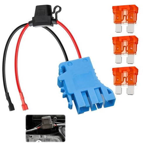 Batterie 12 Volt pour Peg Perego,Batterie pour Peg Perego,Batterie 12v 12ah pour Peg Perego,Remplacement du Connecteur de Faisceau de Câbles 12 AWG Compatible