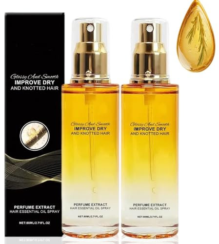 Hoegoas Conditioning Oil - Hoegoas 80ml Conditioning Oil Spray Scalp & Hair Strengthener Leave-In Conditioner Comforting Shampoo Cleanser, Gently Nourishes Smooth Hair for Daily Hair Care (2)