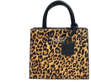 SAINT BARTH Borsa a mano SHOP BAG MINI - Leo 00501I (marrone, Mini)