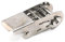 sourcing map 1x Spannratsche Edelstahl Ratsche Schnalle für 25mm Breite Ladungssicherung Gurt de