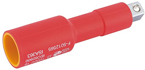 Draper VDE Approved Fully Insulated Extension Bar, 3/8 Sq. Dr., 75mm 32098