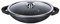Kamberg - Wok 36 cm - Fonte d'Aluminium - Revêtement Type Pierre - Couvercle en Verre - Tous Feux dont Induction - Sans PFOA - 0008047, Noir