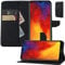 MOELECTRONIX - Custodia a libro per Huawei Y6 2019 MRD-LX1, colore: nero