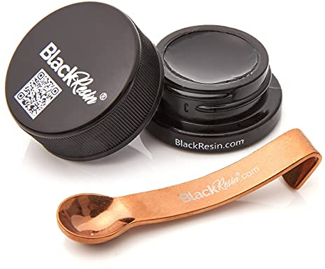 Pure Organic Himalayan Shilajit Resin | 100 Servings (10g) | CWC Lab⚕️ Certified | FREE Bespoke Stainless Steel Spatula