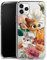 Silikon Hülle kompatibel mit Apple iPhone 11 Pro Case transparent Handyhülle Bambi Klopfer Disney