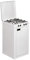 Parker 541S - Hornillo de Cocina a Gas GLP con 4 Fuegos Quemador de Gas para Cocinar, con Válvula de Seguridad con Mueble Portabomba, Estufa de Gas Butano Fabricada en Italia