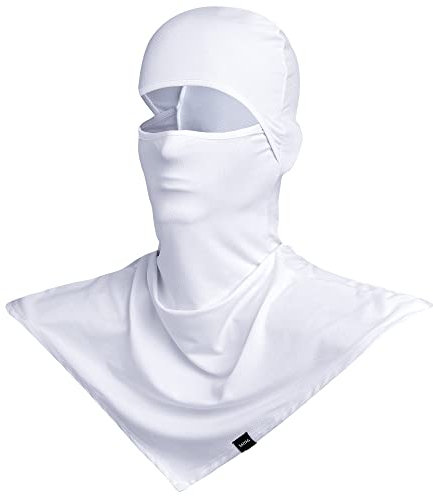 Sturmhaube Sommer Balaclava Motorrad Full Face Cover, Winddichte Atmungsaktive Motorrad Kapuze Helm Liner, Gesichtsmaske Summer Arbeiten im Freien Gartenarbeit Radfahren