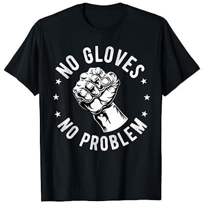 Bare Knuckle Boxing Men Fist Fighting Knuckle Fighter Lover T-Shirt