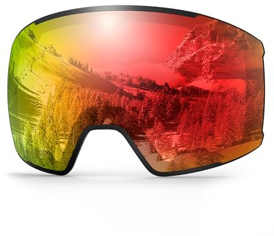 OutdoorMaster Ski Goggles Vision Replacement Lens Toric Magnetic Lens - 20+ Choices