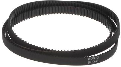 QUARKZMAN 2pcs 2GT Timing Belt Closed Loop Rubber Belts 600-2GT-6, 6mm Width x 600mm Length - 2GT-Zahnriemen, geschlossene Schleife, 600-2GT-6, 6 mm Breite x 600 mm Länge