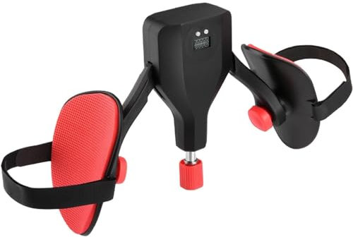 Oberschenkeltrainer 10-35KG Verstellbarer Thigh Master Kegel Fitnessgerät Beckenbodentrainer Männer Frauen Beintrainer Hip Trainer Beinpresse(Color:Schwarz)