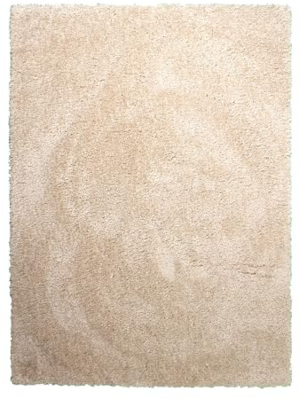 FRAAI | Home & Living Shaggy Teppich - Blaze Beige - 120x170 cm - Polypropylen, Polyester - Hochflor - Shaggy, Einfarbig - Waschbar in Waschmaschine - Modern - Wohnzimmer, Esszimmer, Schlafzimmer