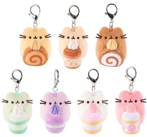 GUND Pusheen Patisserie Surprise Plüsch-Serie #23 Mystery Unboxing, mehrfarbig, 7,6 cm (1 von 8 zufälligen Stilen)