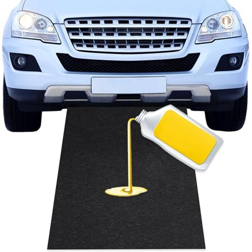 Garagen-Fußmatten - rutschfeste Bodenschutzmatte | Werkbank Underla | Motorrad-Garagenmatte | Werkstattölmatte | Indoor Outdoor Waschbarer Teppich für die Autowartung